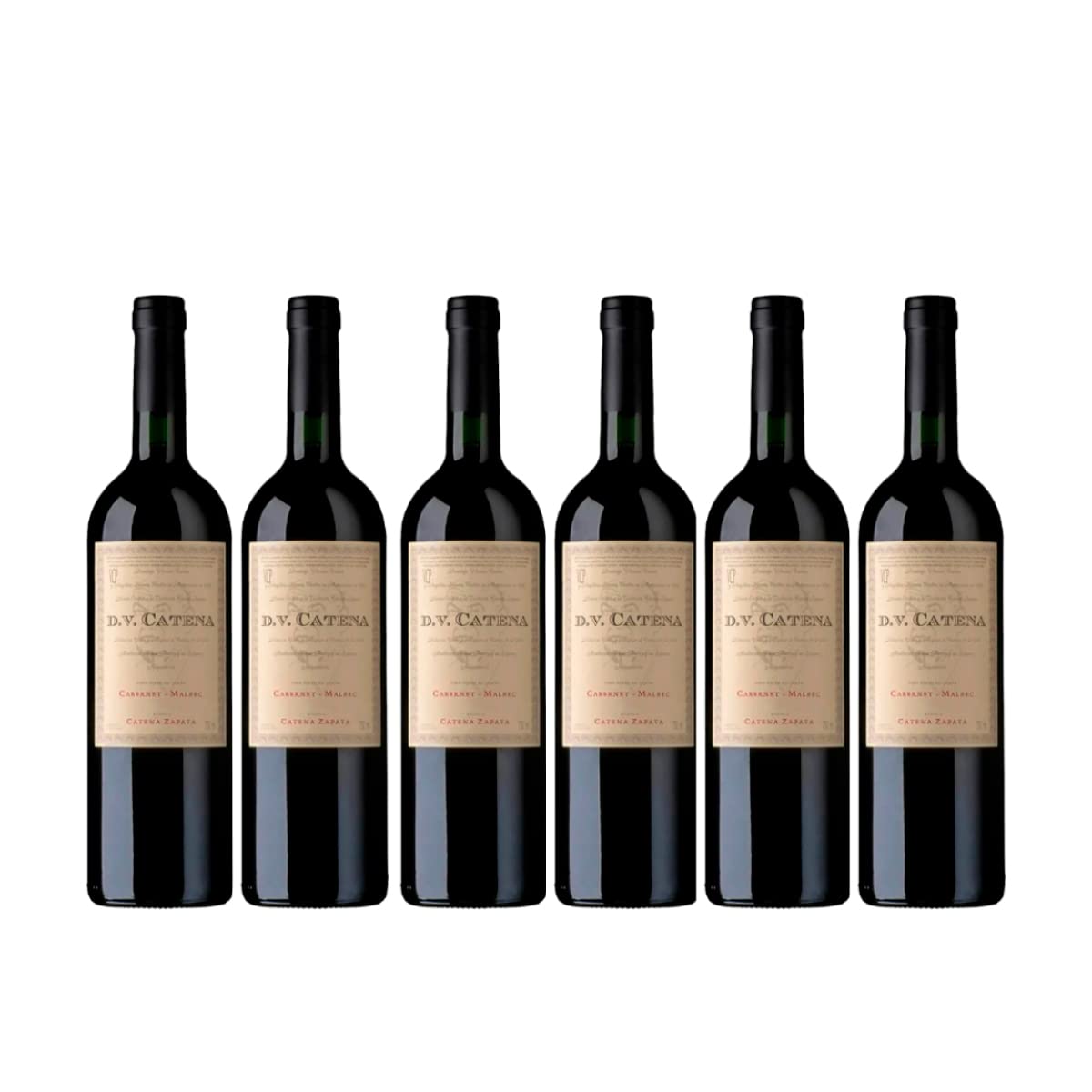 Kit 6 Vinhos D.V. Catena Cabernet Malbec 750ml