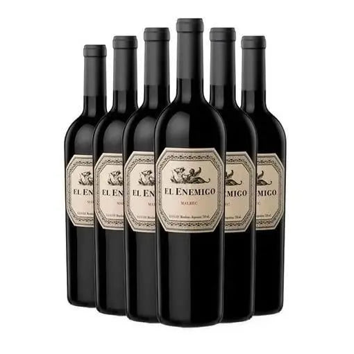 Kit 6 Vinhos Argentino El Enemigo Malbec