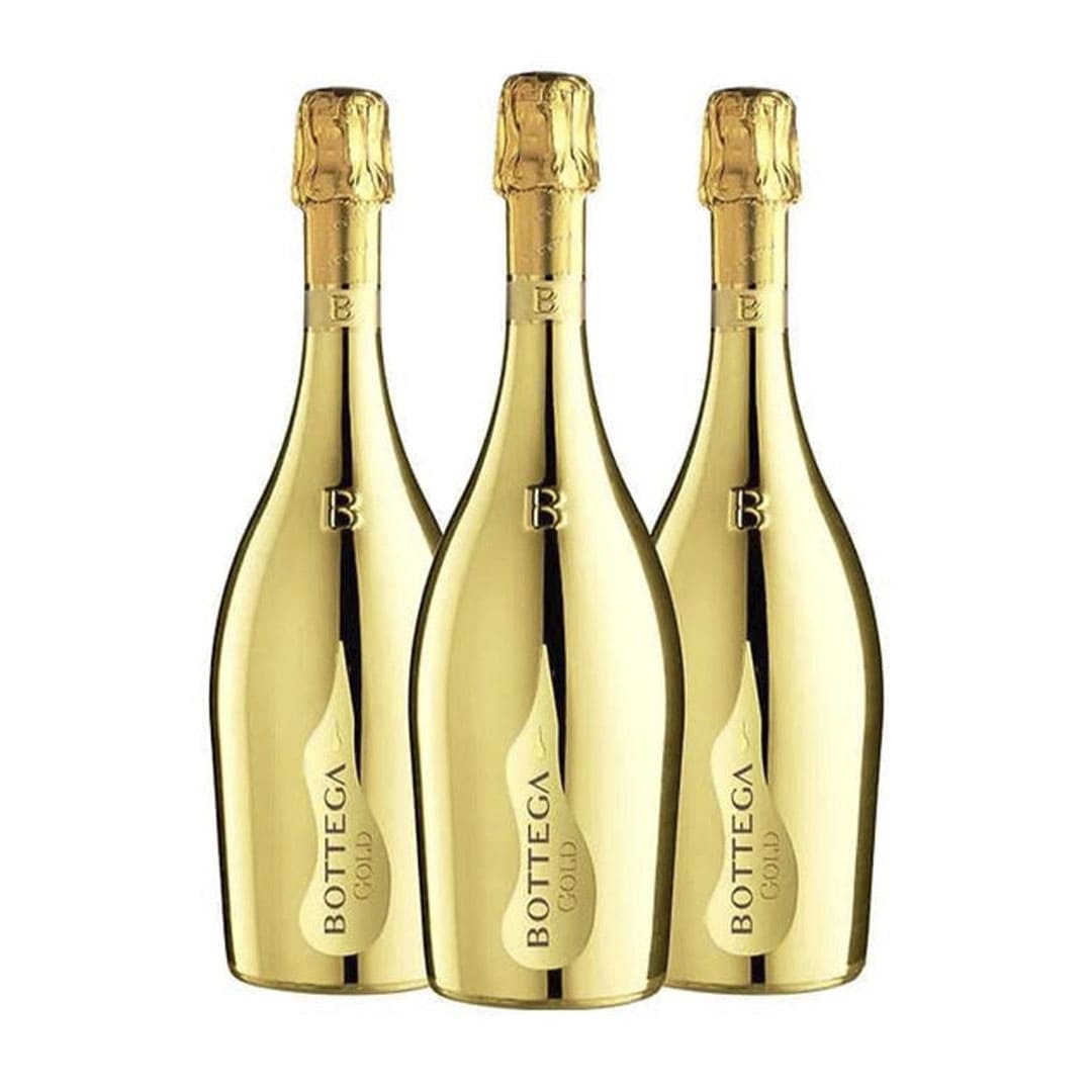 Kit 3 Espumantes  Prosecco Bottega Gold
