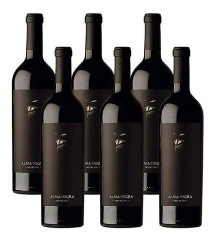 Kit 6 Vinhos Alma Negra 750 ml