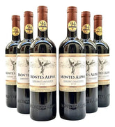 Kit 6 Vinhos Montes Alpha Cabernet Sauvignon 2018 750ml