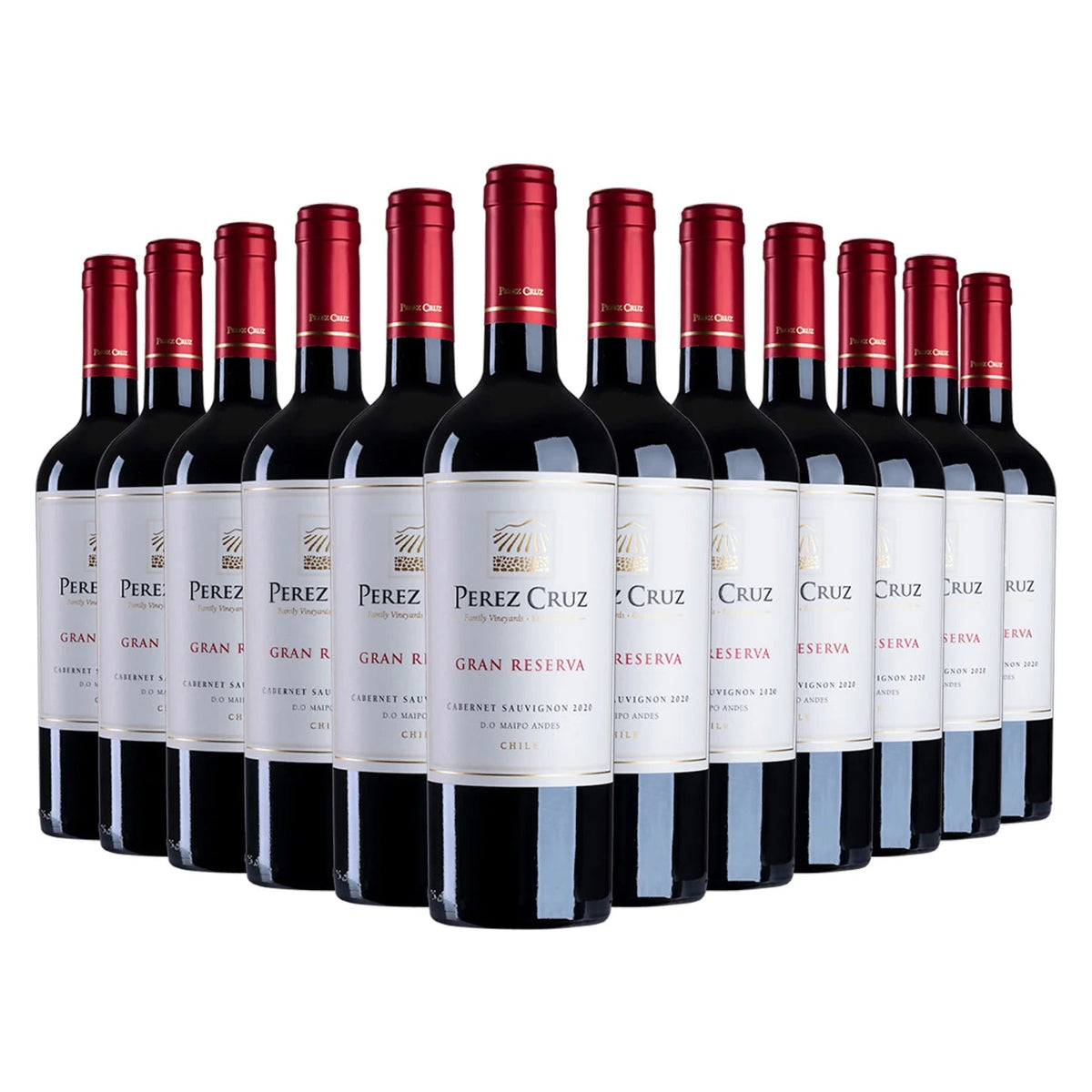 Kit 12 vinhos Perez Cruz Reserva Cabernet Sauvignon 750ml