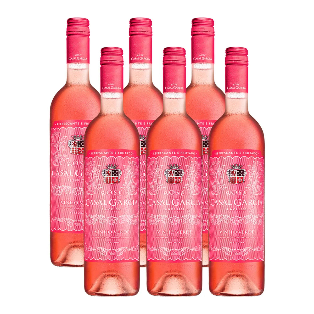 Kit 6 Vinhos Casal Garcia Rosé 750ml